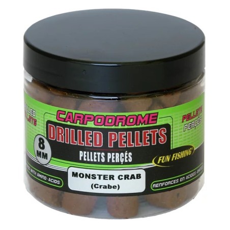 Pellets Percés - 80gr - 8mm -  Monster Crab FUN FISHING