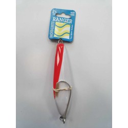 LEURRE FLAPPEUR ROBERTS LURES RANGER 64 GRS BLANC TETE ROUGE